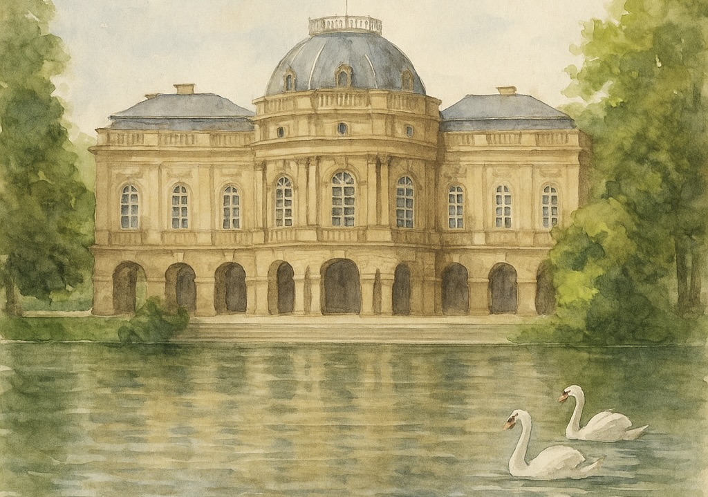 Watercolor Seeschloss picture